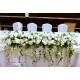 Aranjament prezidiu cu flori albe
