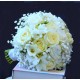 Buchet mireasa alb