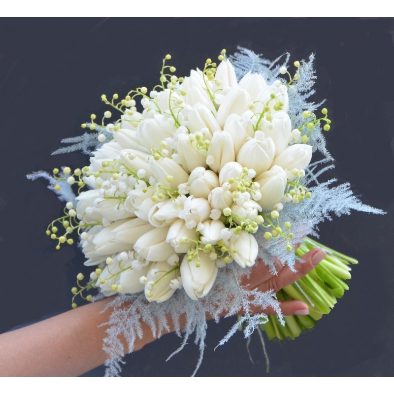 Buchet lalele si lacramioare