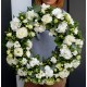 Coronita alba cu hortensii