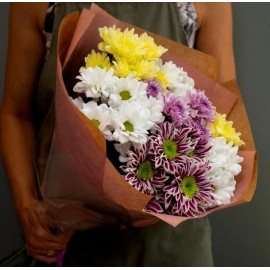 Buchet 9 crizanteme Buchet 9 crizanteme