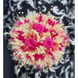 Buchet Laura cu flori conservate Buchet Laura cu flori conservate