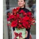 Aranjament Craciun cu amaryllis