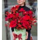 Aranjament Craciun cu amaryllis