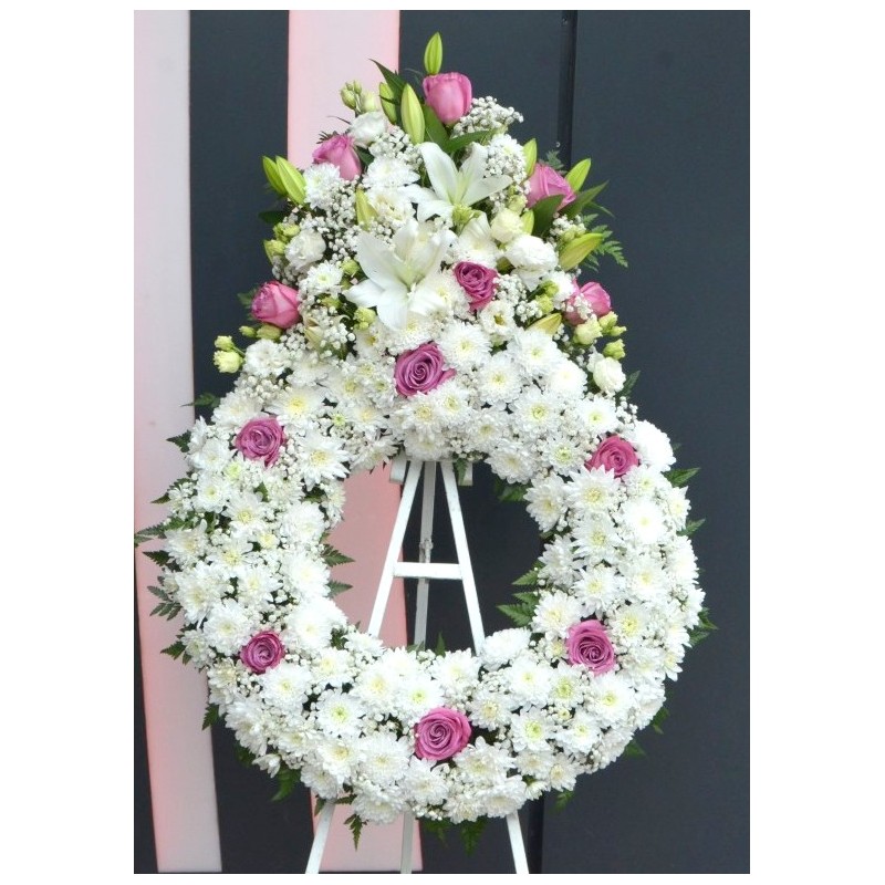 Coroana lacrima cu mov