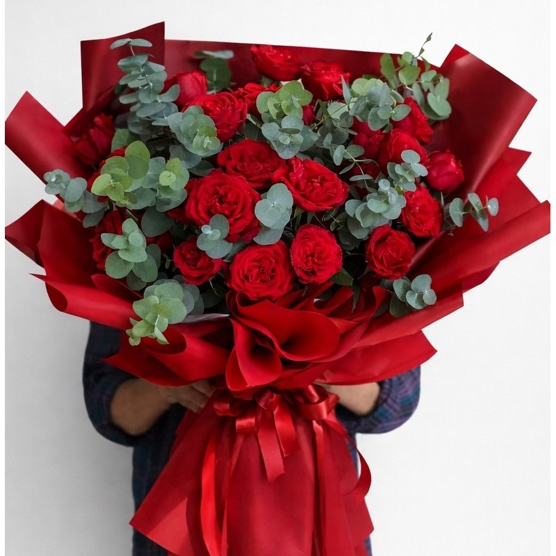 Buchet 25 trandafiri