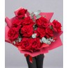 Buchet 11 trandafiri rosii