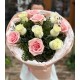 Buchet rotund roz