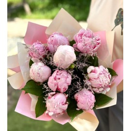 Buchet 9 bujori