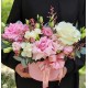 Cutie florala eleganta "Soft Pink"