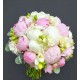 Buchet de mireasă „Pink & White Peony”