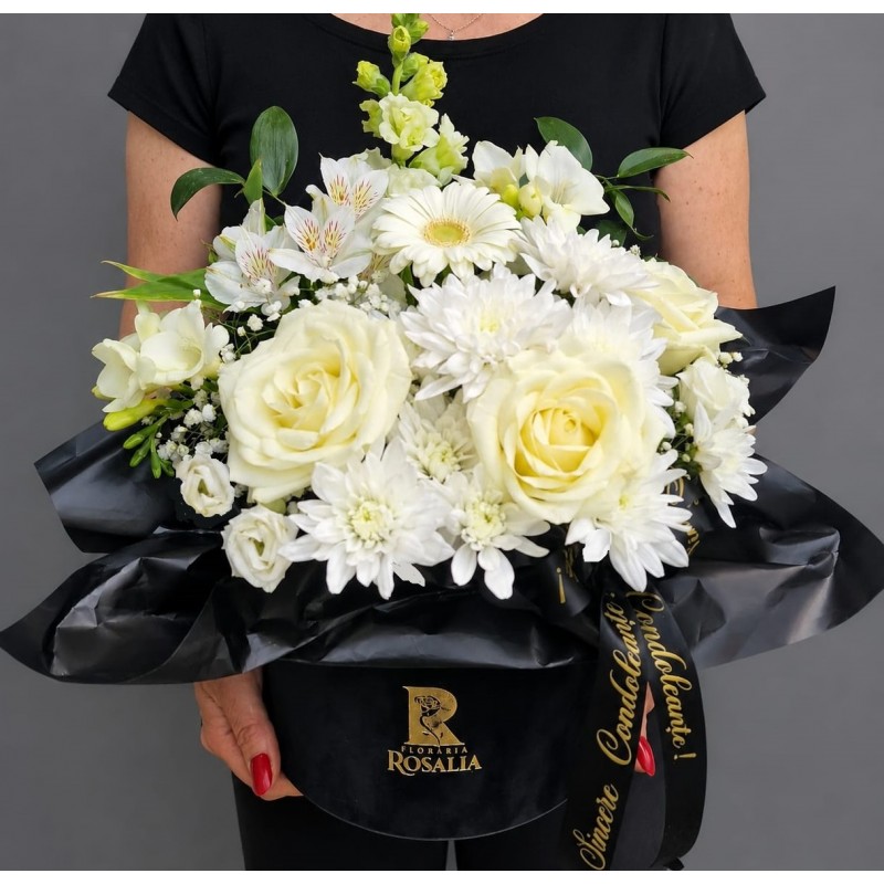 Aranjament Funerar „Sincere Condoleanțe”