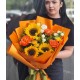 Buchet de vara cu floarea soarelui