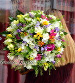 Buchet 101frezii multicolore