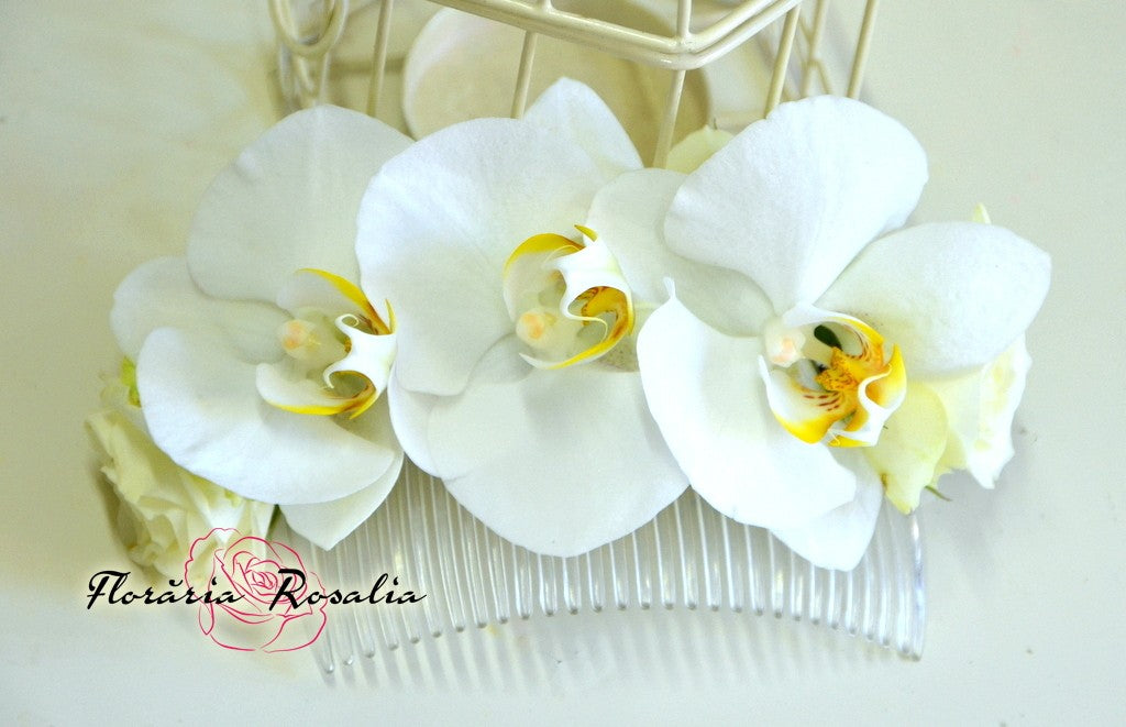 Accesoriu par cu orhidee