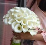 Buchet mare cu cale albe