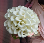 Buchet mare cu cale albe