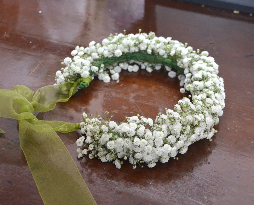 Coronita cu gypsophila