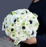 Buchet anemone, ranunculus si liiliac