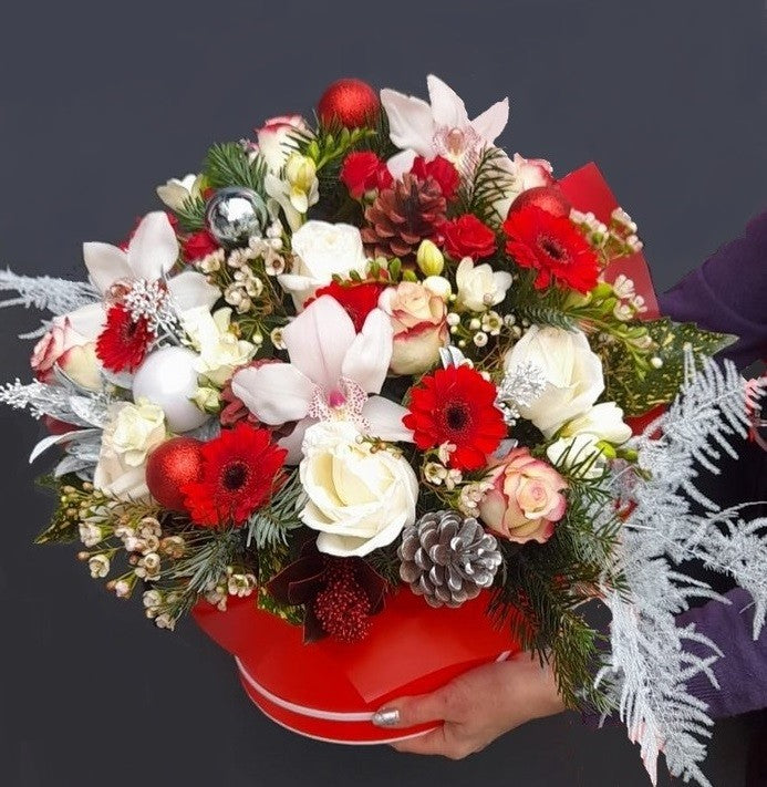 Cutie festiva de Craciun