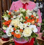 Cutie de Paste cu orhidee