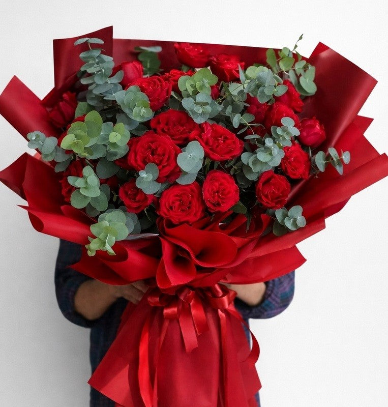 Buchet 25 trandafiri