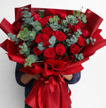 Buchet 25 trandafiri