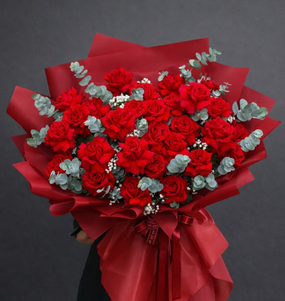 Buchet 49 trandafiri