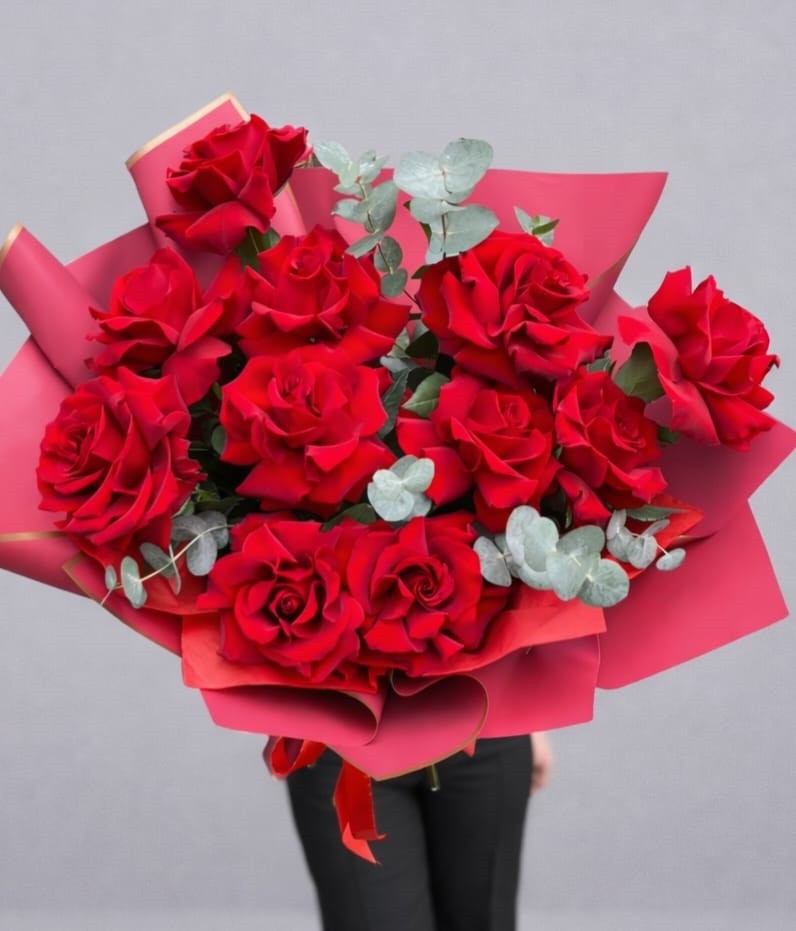 Buchet 11 trandafiri