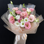 Buchet de vara cu eustoma