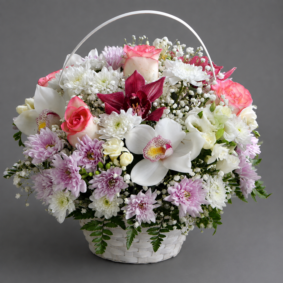 Coș floral Toamnă Diafană